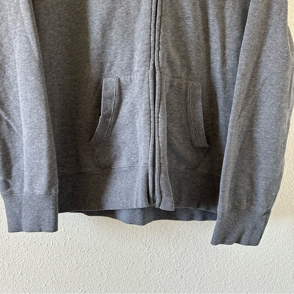 Roots 73 Women’s Zip Hoodie Large Gray Canada Embroidered Sporty Lounge Gym - Picture 2 of 12